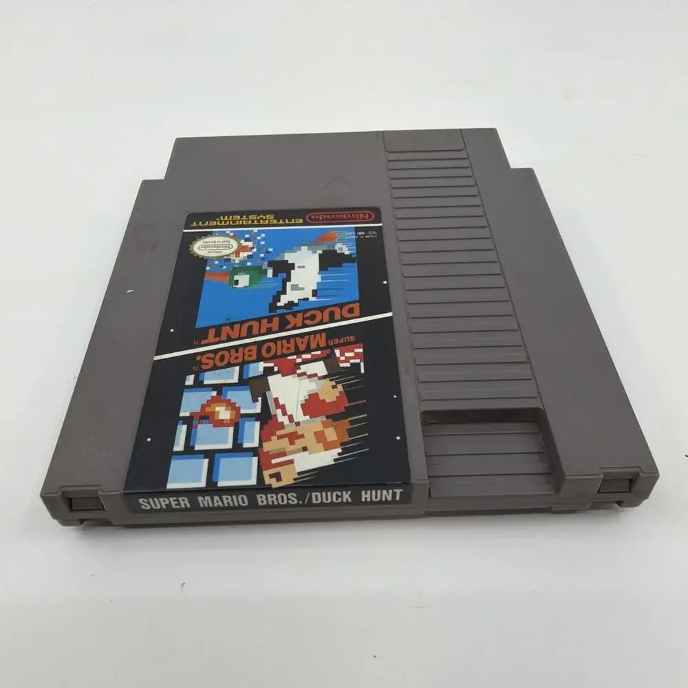 Super Mario Bros Duck Hunt Nintendo NES Game Cartridge Only Authentic Tested OEM